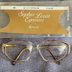 NWOT Sophia Loren Eyeglasses by Zyloware #587